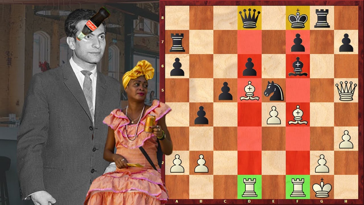 Mikhail Tal's First Game After Being Hit In The Forhead With A Coca Cola Bottle