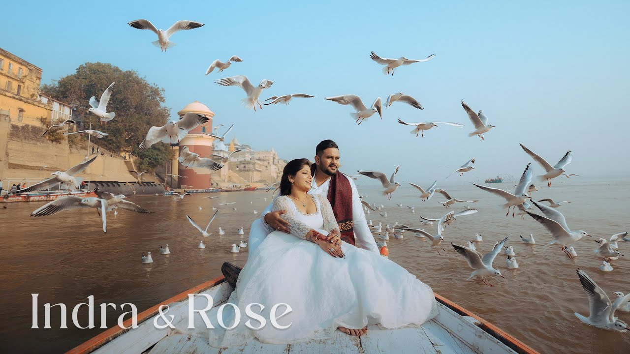 Varanasi Pre wedding | Rose & Indra