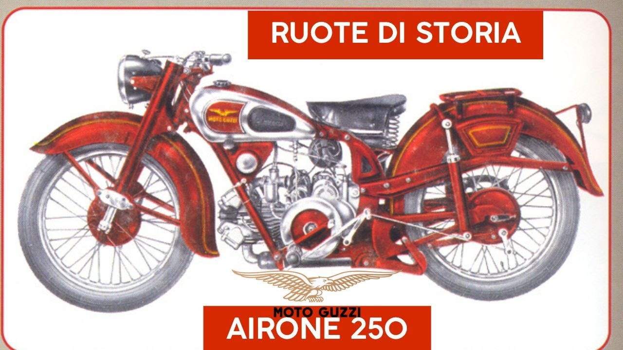 Moto Guzzi Airone. Un pezzo di storia d'Italia.