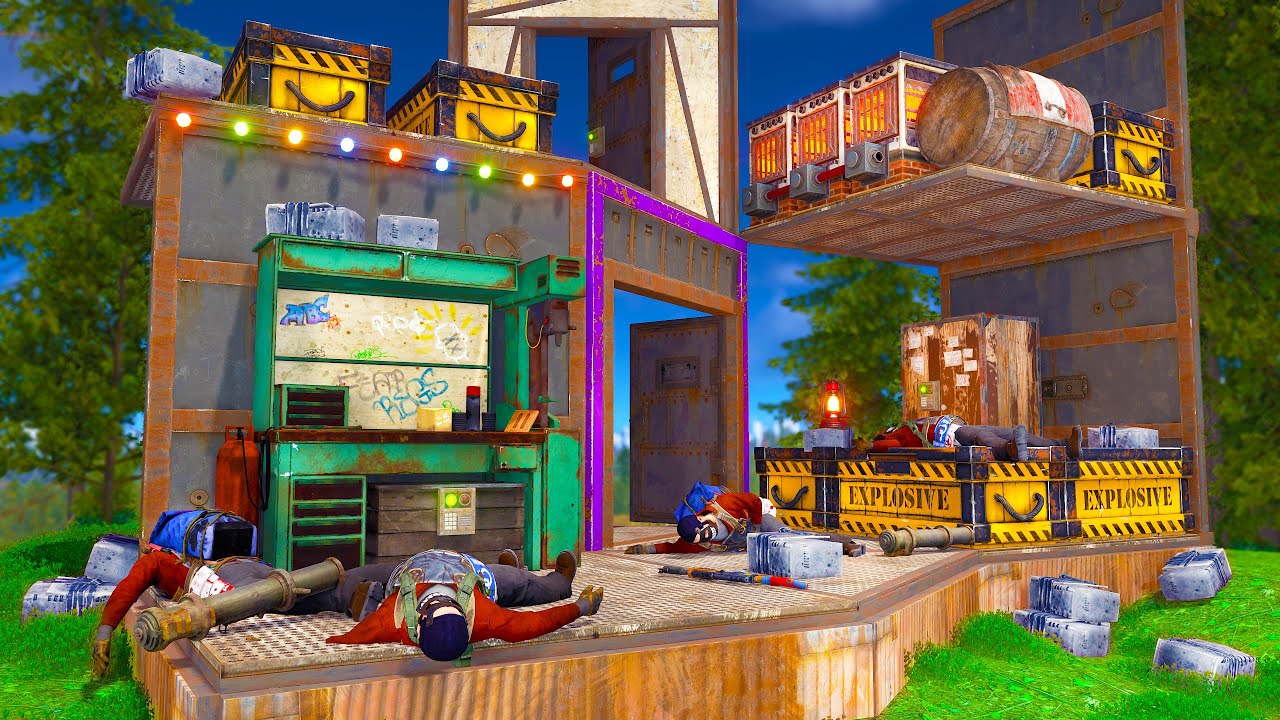 i snuck into a decaying compound...