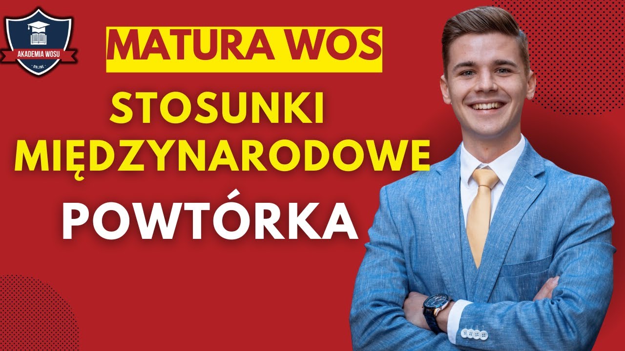 Wielka Powtórka WOS • Stosunki międzynarodowe, Ład Globalny, Terroryzm, Organizacje Międzynarodowe