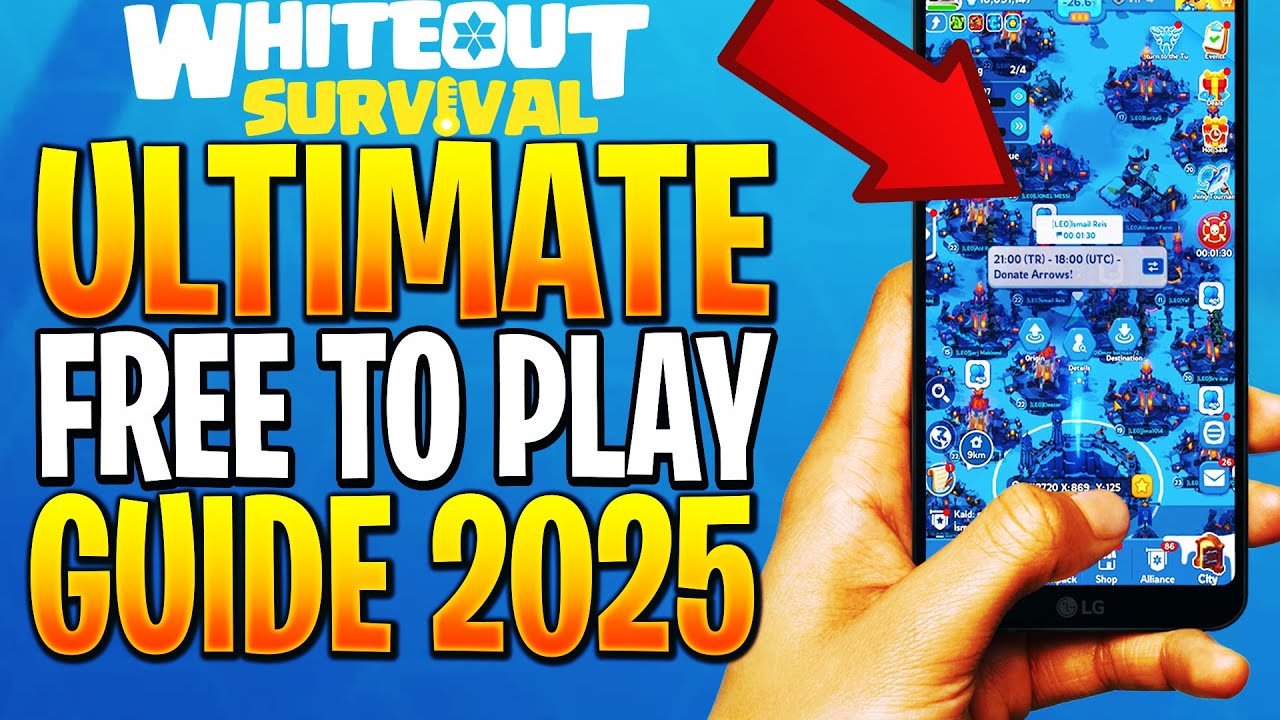 FREE TO PLAY GUIDE In Whiteout Survival 2025! What To Do With 0 Money? (F2P GUIDE)
