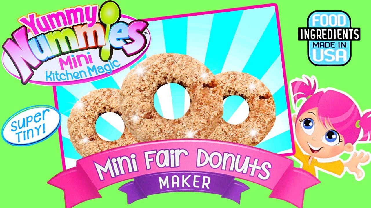Making Yummy Nummies Mini Kitchen Magic Mini Fair Donuts with DCTC Amy Jo