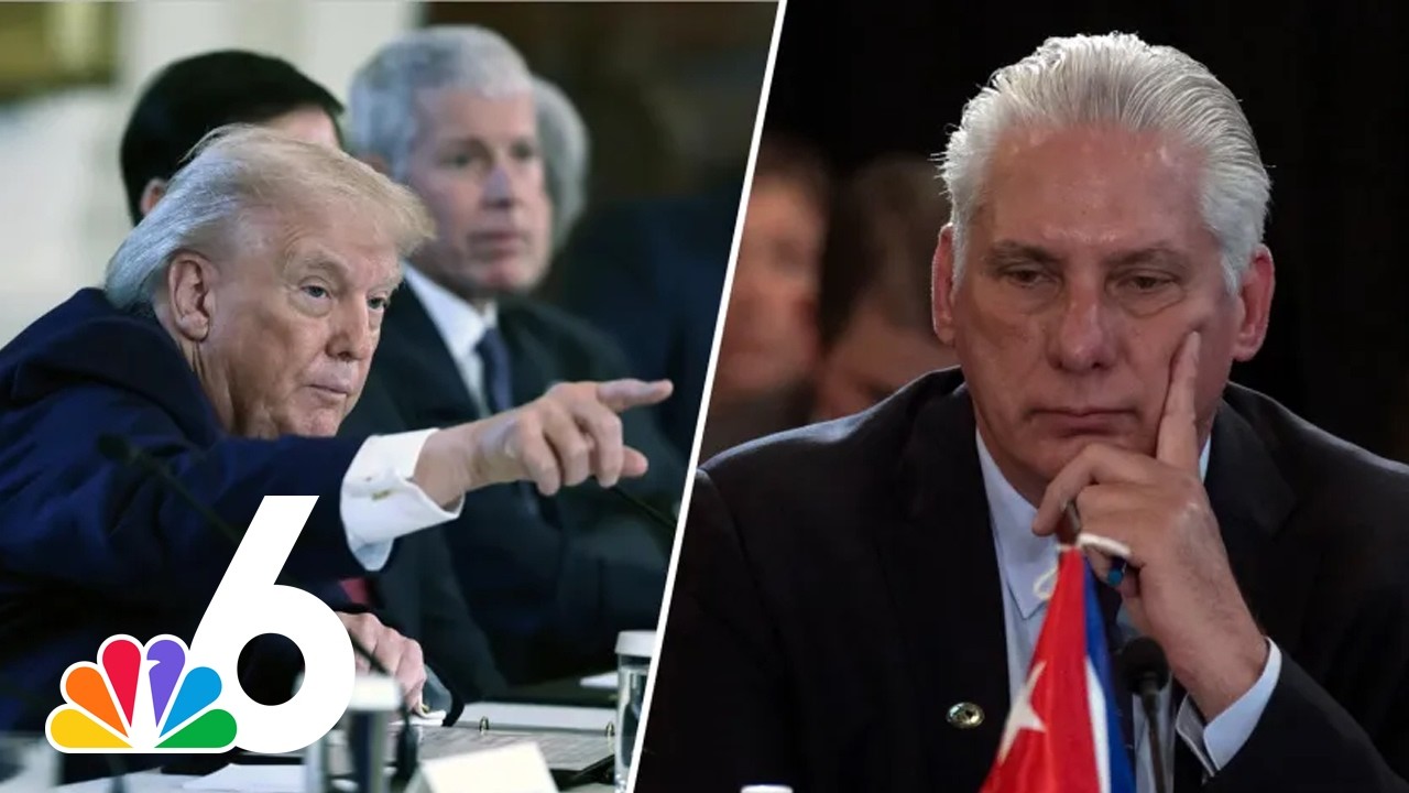 Трамп говорит, что «с Кубой довольно быстро что-то произойдет».