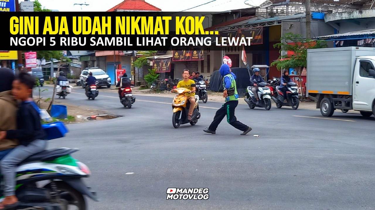 Ngopi Sambil Lihat Jalan