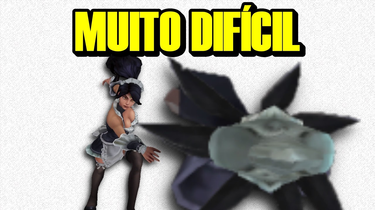 ESSA TALVEZ SEJA A CAMPEÃ MAIS DIFÍCIL DO LOL !