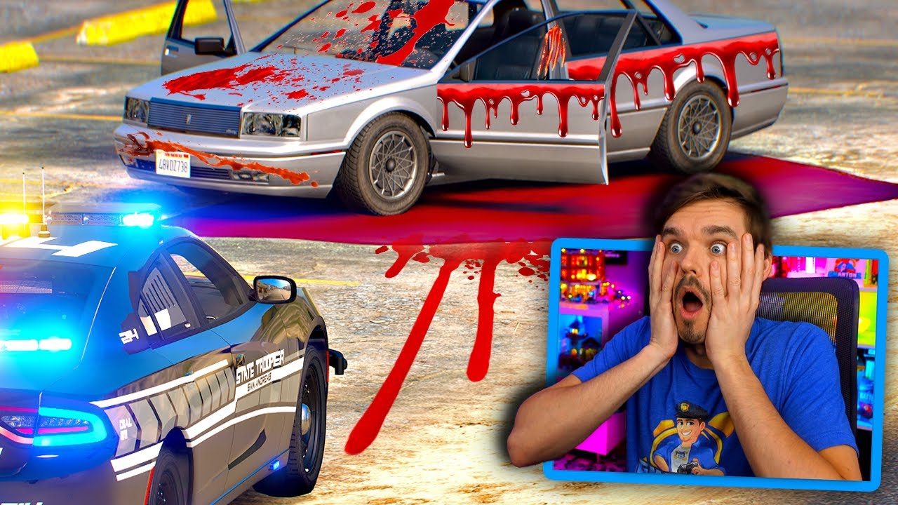 In GTA 5... Cops found this ABANDONED car, now it's a CRIME SCENE! (LSPDFR Police Mod) #LSPDFR