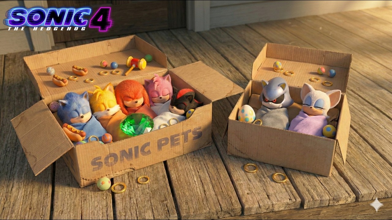 THE BABY SONIC PETS TEAM Is Transformed And Turned Into WEAPONS in Sonic 4: The Movie - Theory