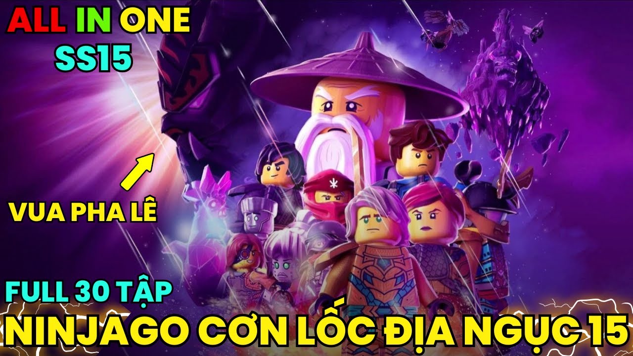 ALL IN ONE | NINJAGO Đại Chiến Chúa Tể Crystal  (Ninjago S15) | Review Phim Tuổi Thơ