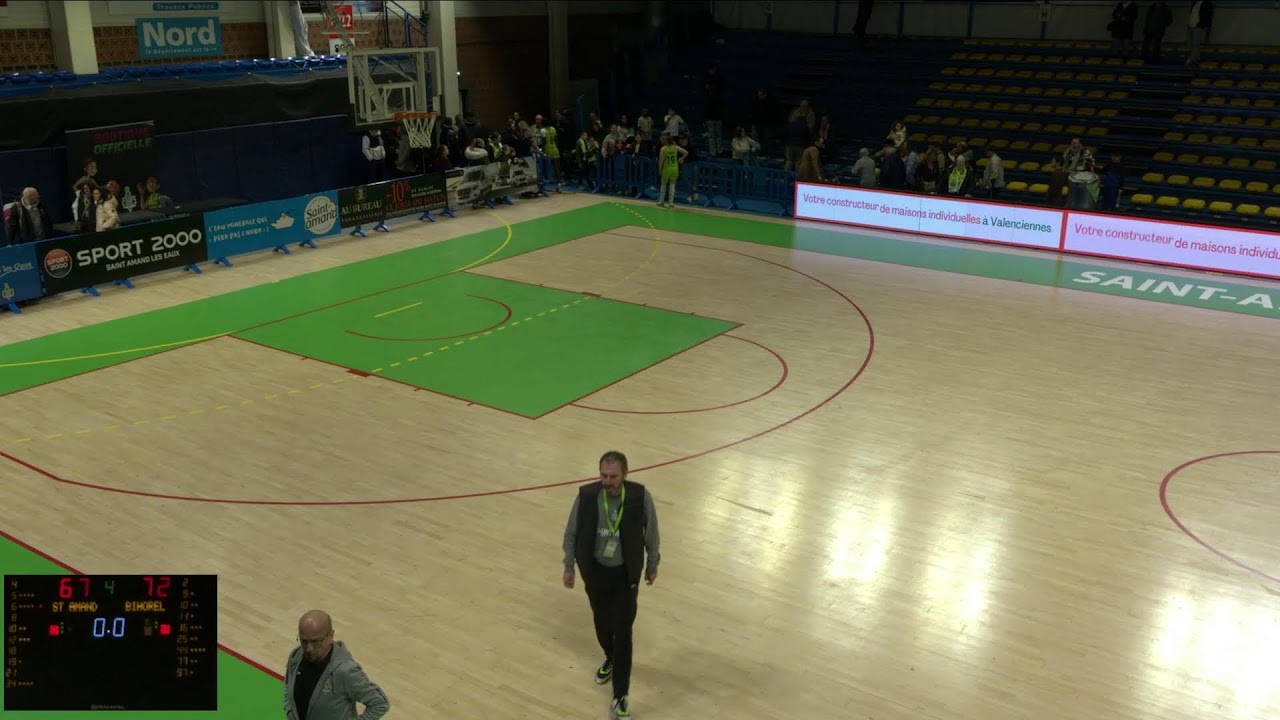 [ LIVE ] SAINT AMAND - Rouen Métropole Basket | J19 LIGUE FÉMININE 2