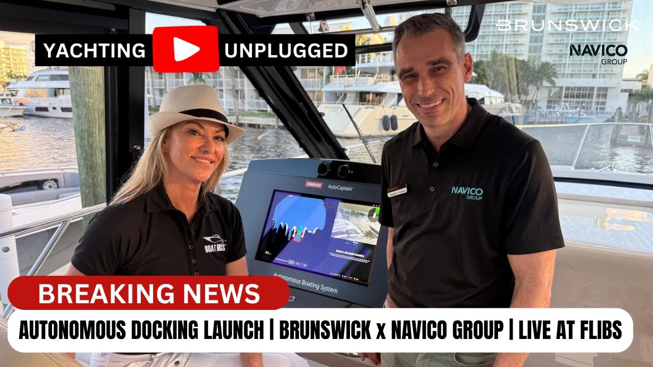 Автономная стыковка: Navico Group и Brunswick представляют RAD Autocaptain | Yachting Unplugged