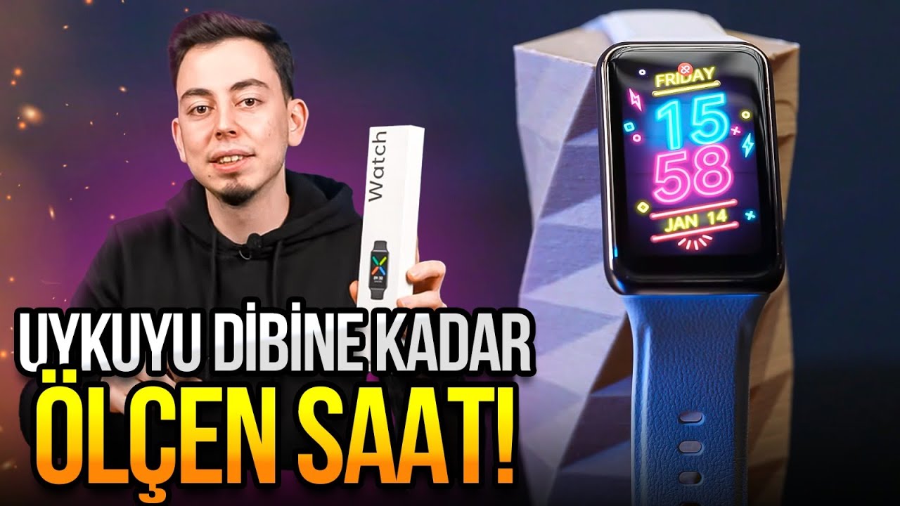 OPPO Watch Free inceleme! - Sağlığı dibine kadar ölçüyor!