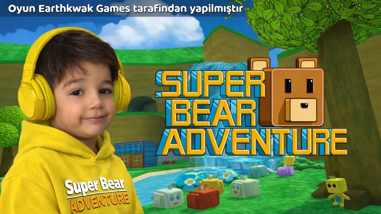 SUPER BEAR ADVENTURE YAYINA GEL OYUN ZAMANI ❤️ #sba #gaming #keşfet