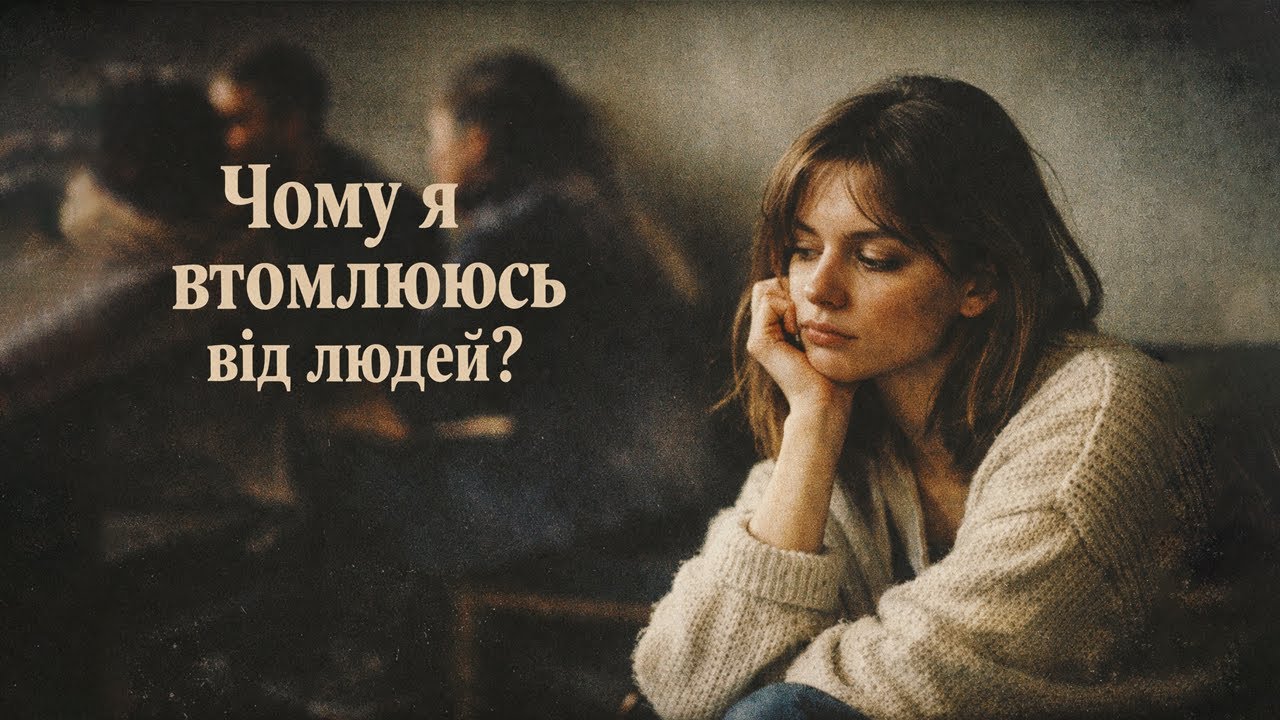 Чому спілкування виснажує, навіть з хорошими людьми?