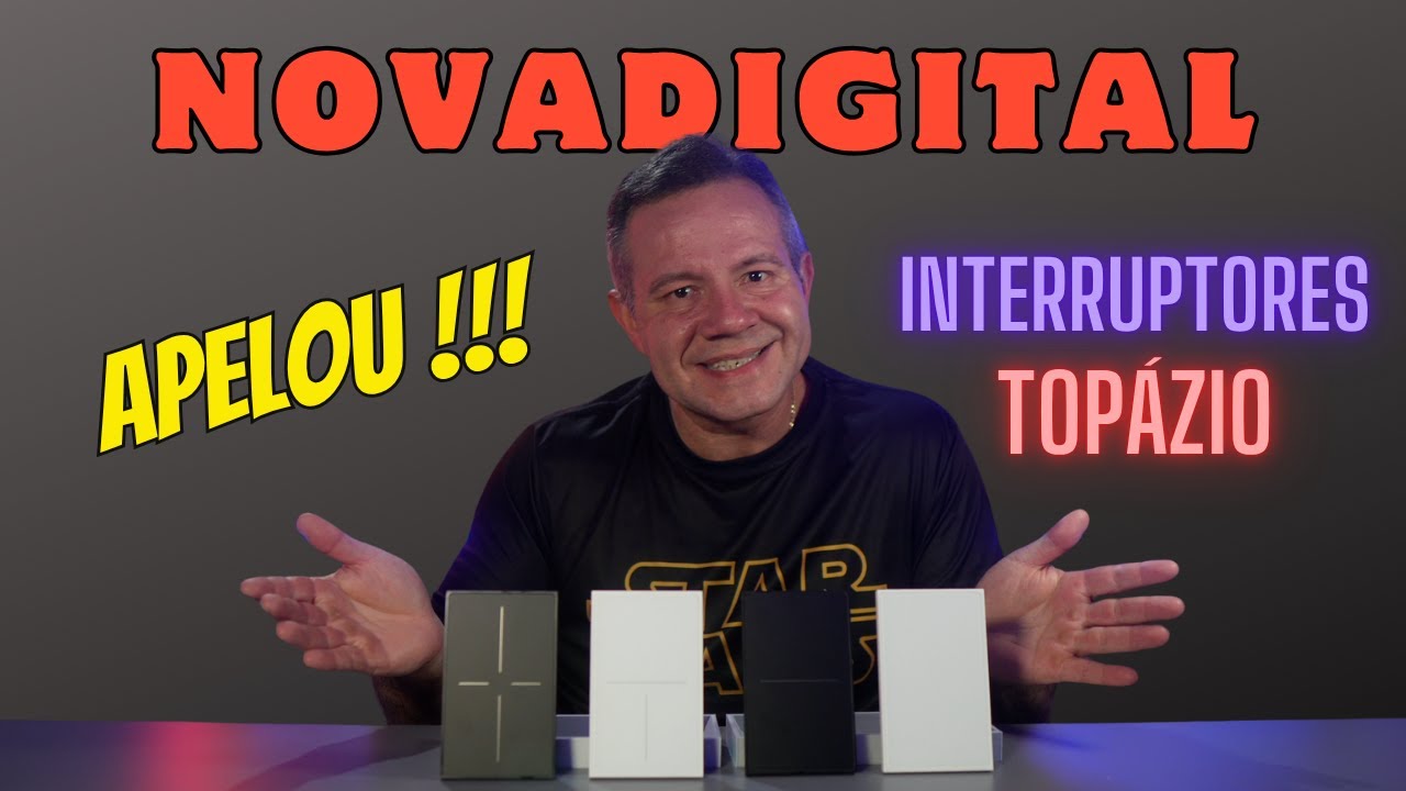🔥 Esse INTERRUPTOR INTELIGENTE NÃO É NORMAL! NovaDigital foi longe demais!