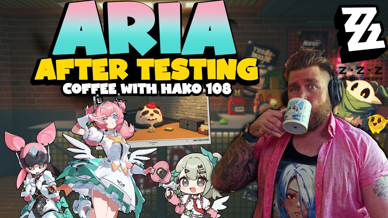 Aria: первые впечатления, стоит ли оно того? | Zenless Zone Zero | Coffee w Hako 108