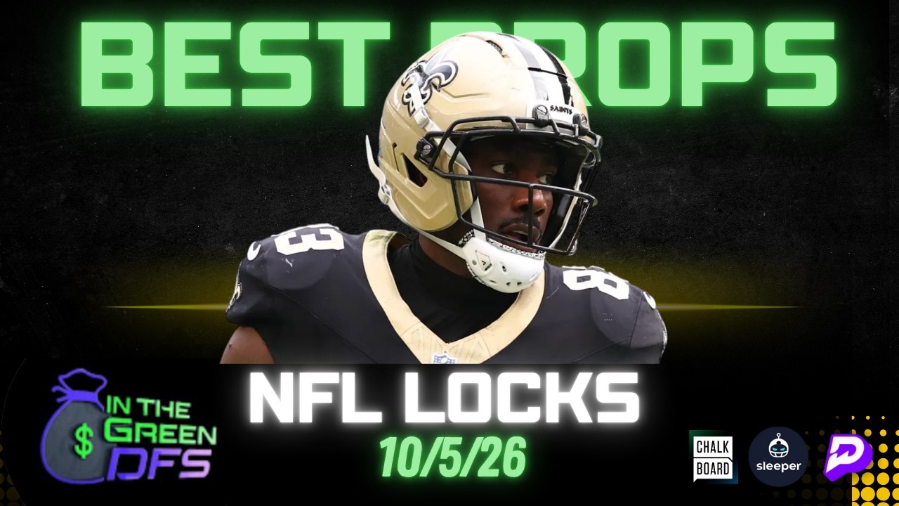 ЛУЧШИЕ NFL ПРОПЫ СЕГОДНЯ | ЛУЧШИЕ СТАВКИ | ПОНЕДЕЛЬНИК 05.10.26 | FALCONS против SAINTS | БОНУСНА...
