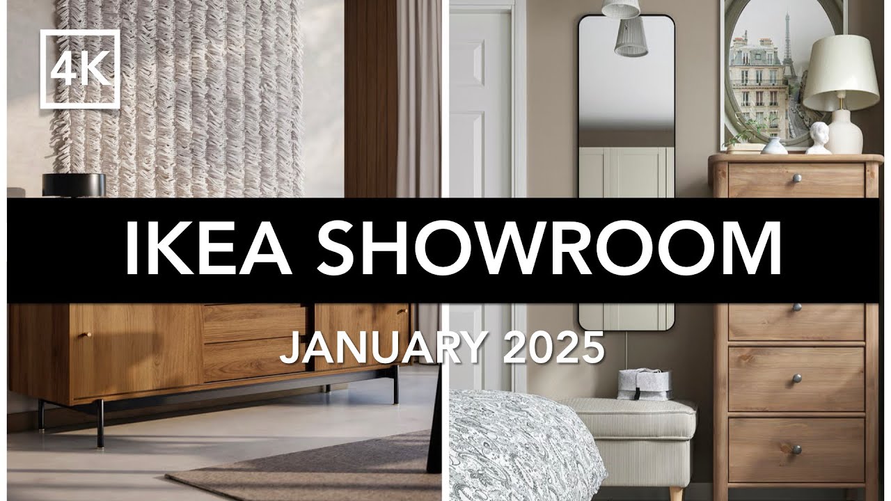 IKEA Shop With Me | January 2025 Part II: Sofas, Living Rooms & Kitchen Finds! (Relaxing Walk)
