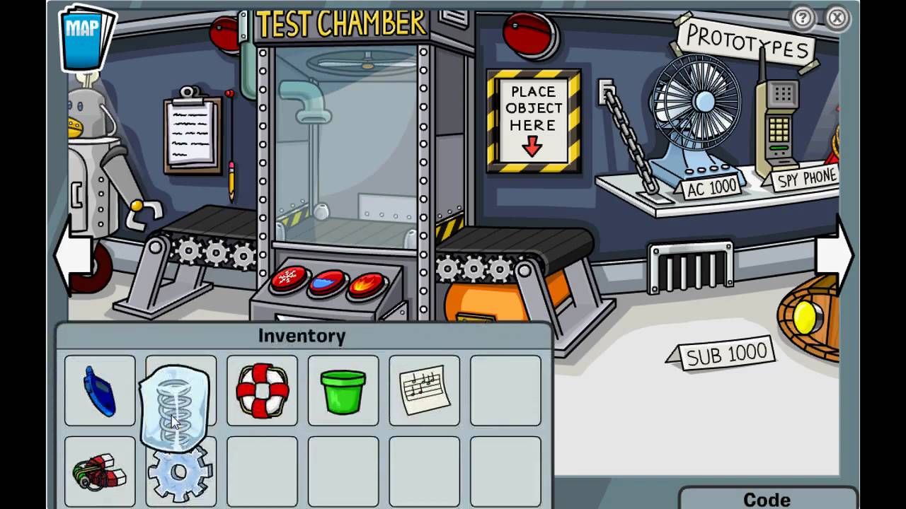 Club Penguin Mission 7 - Clockwork Repairs Walkthrough/Cheats