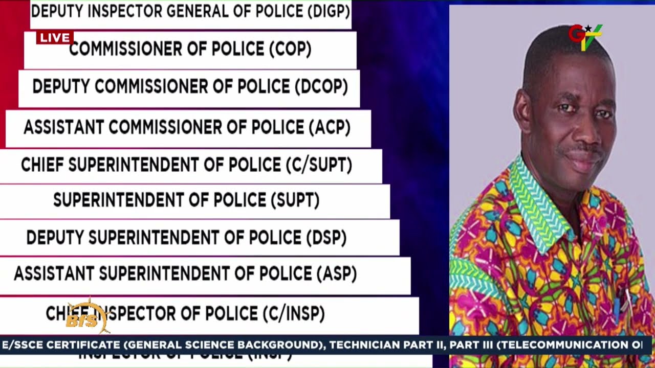 How Police Officers are Promoted in Ghana