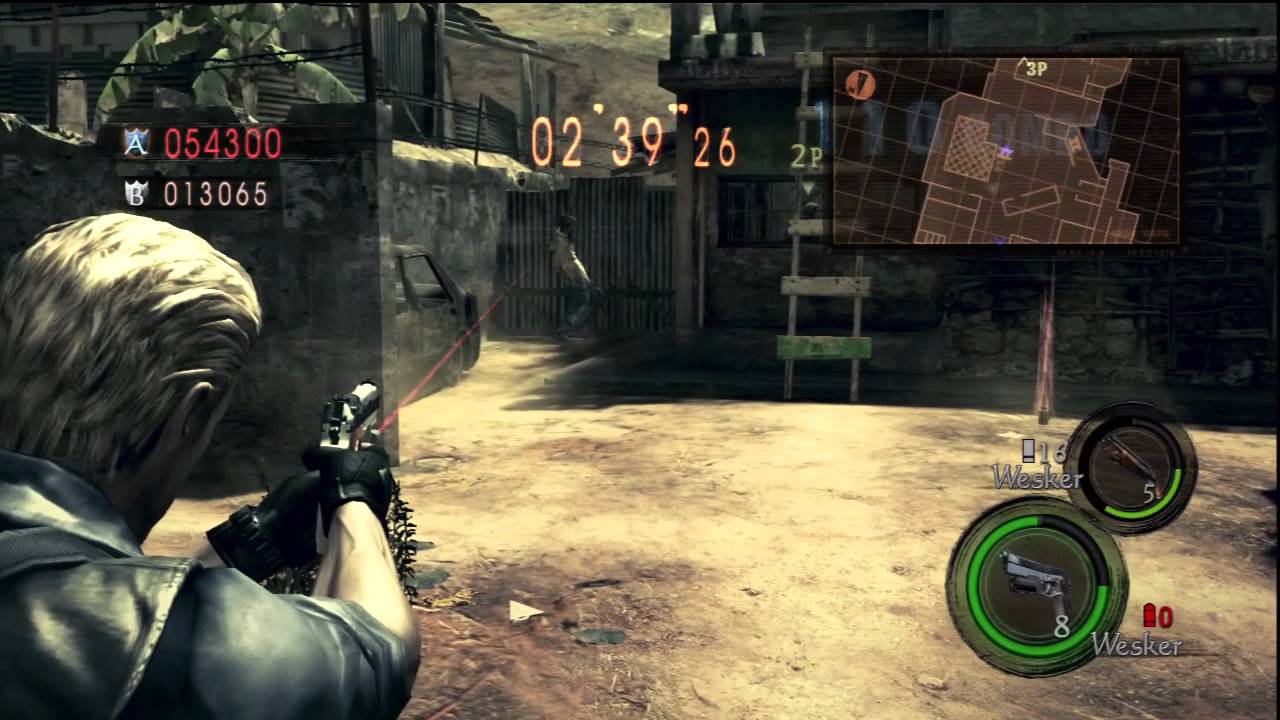 Resident Evil 5 Versus Team Slayers - P.A. - 463.970 pnts & 128  combos w/ Jasper yayyy! xD