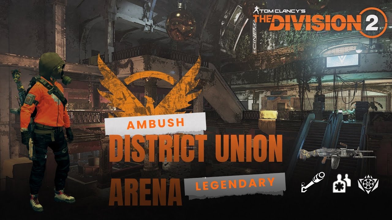 The Division 2 | Duistrict Union Arena Legendary | Ambush GE | Glass Cannon