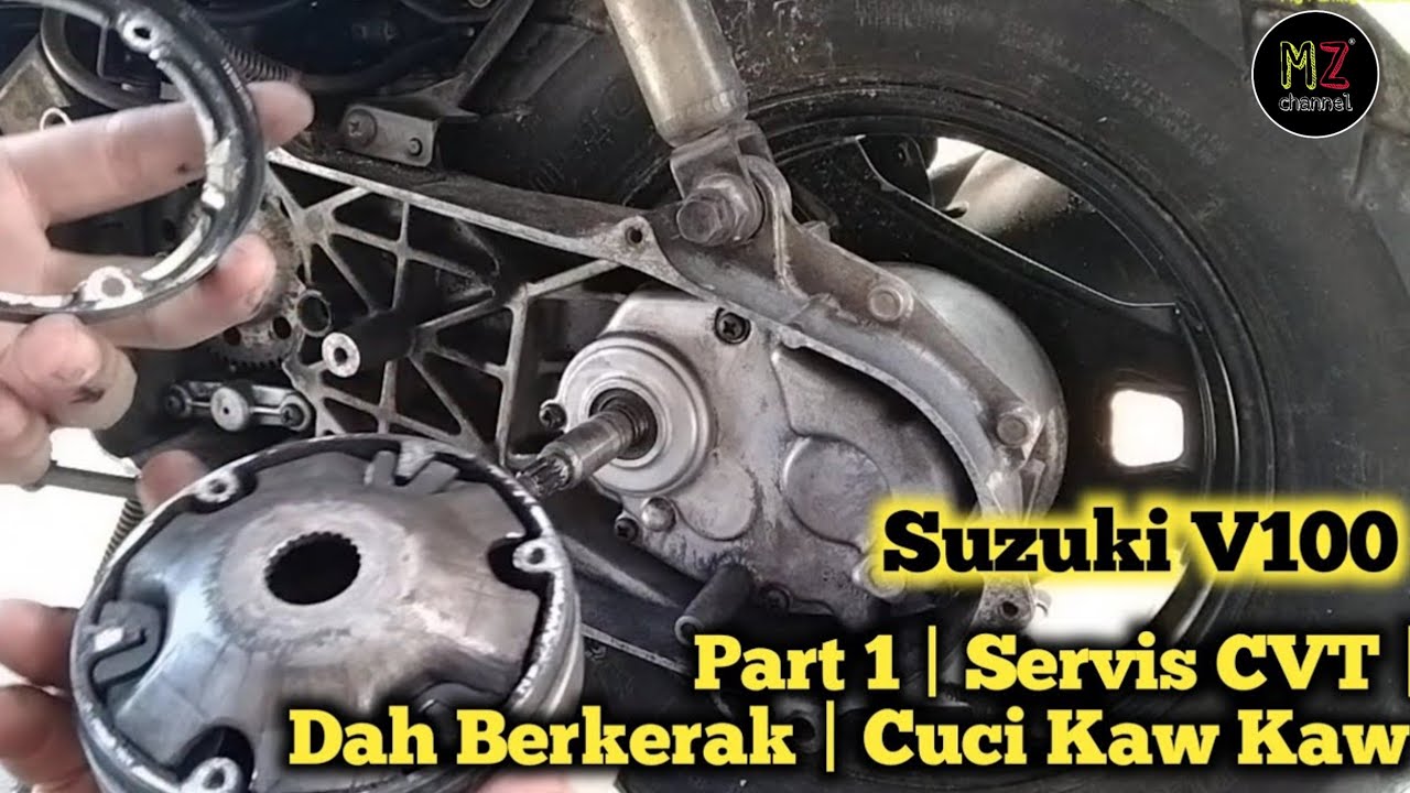 Suzuki V100 | Servis CVT | Part 1