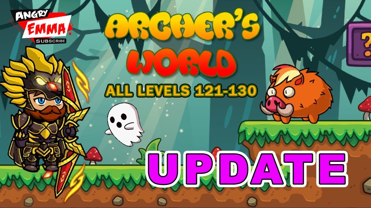 Archer's World UPDATE - Levels 121-130 (Android Gameplay)
