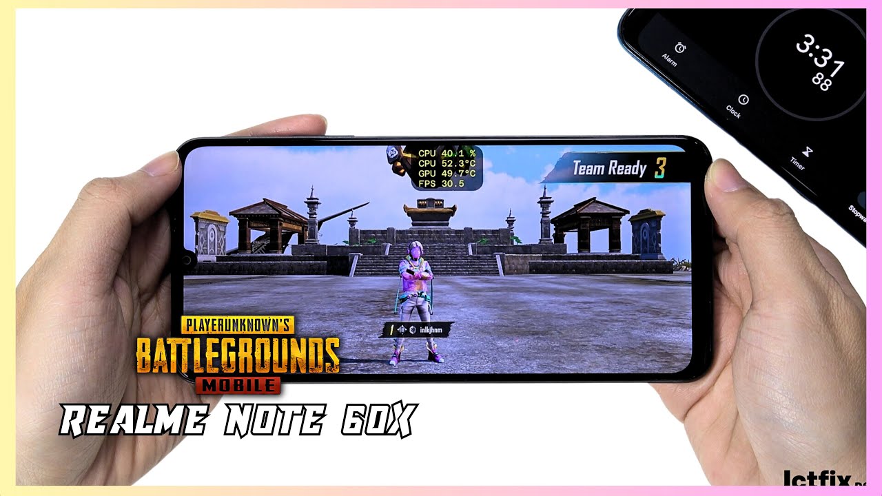 Realme Note 60x PUBG Mobile Gaming test | Unisoc Tiger T612, 90Hz Display