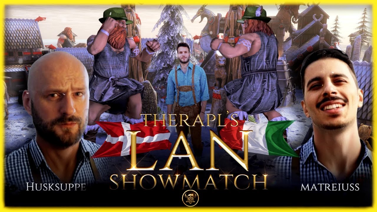 Lan Event in Austria | Husksuppe vs Matreiuss 300$ prize pool Age of Mythology Retold!!