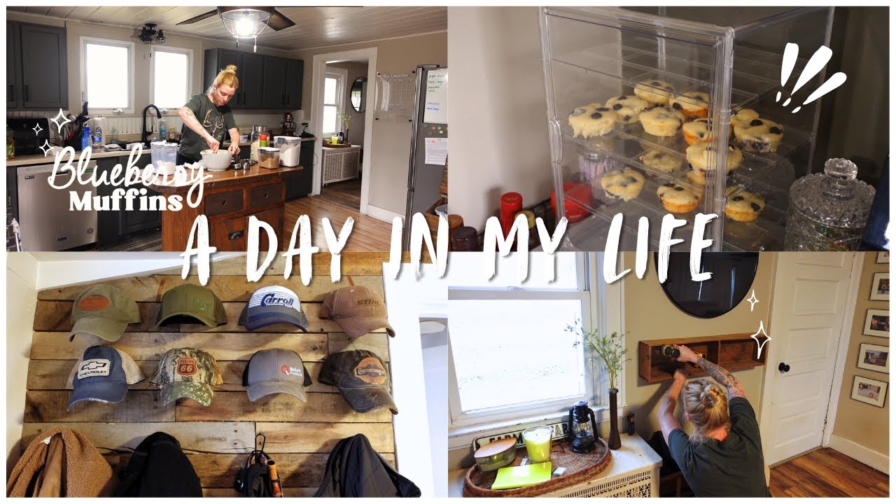 SPEND A MORNING WITH ME AT MY FARMHOUSE | BAKING + DIY