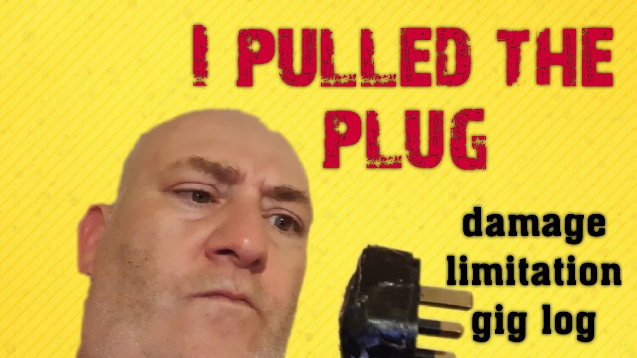 DJ GIG LOG... I PULLED THE PLUG OUT!