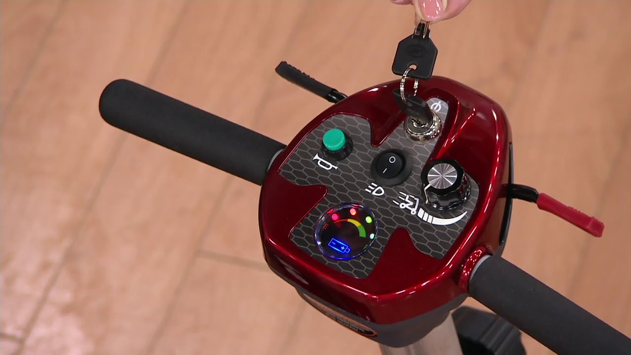 EV Rider Easy Move Folding Travel Scooter on QVC