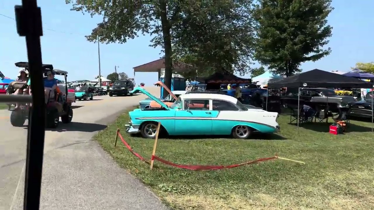 2025 Tri-Five Nationals Friday Golf Cart Drive Thru Bowling Green 