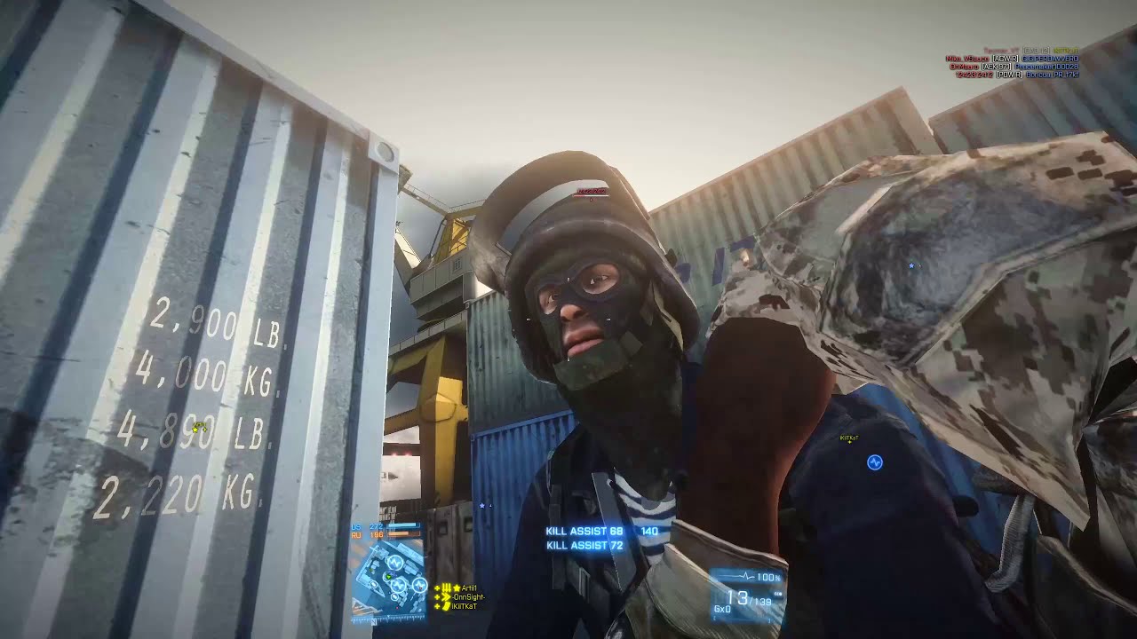 Battlefield 3 Challenge+Talking About My Favorite Game Mechanic Reviving !