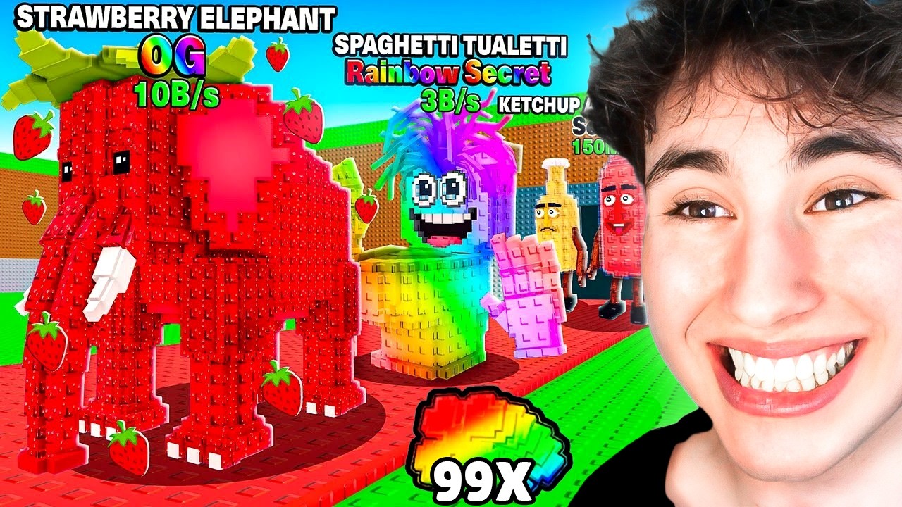 Megvettem a 99X Végtelen Szerencsét, És Ez Történt! 😱 (Steal A Brainrot)