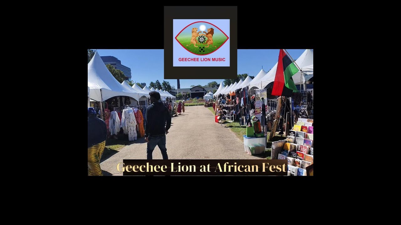 GEECHEE LION at AFRICAN FEST 2025 CHICAGO, ILLINOIS!!! #africanculture #chicago #arts