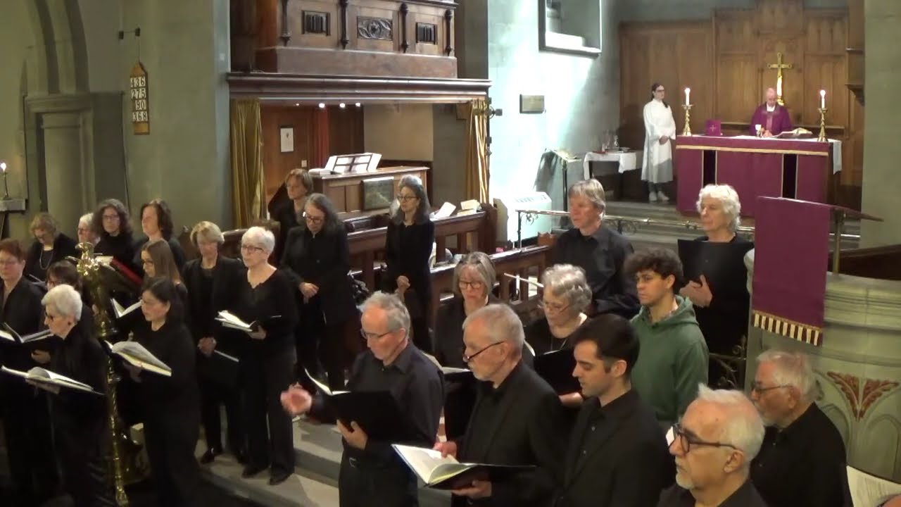 6 April 2025 - Passion Sunday Eucharist featuring Music from Haydn sung by Bach Choir of Lausanne