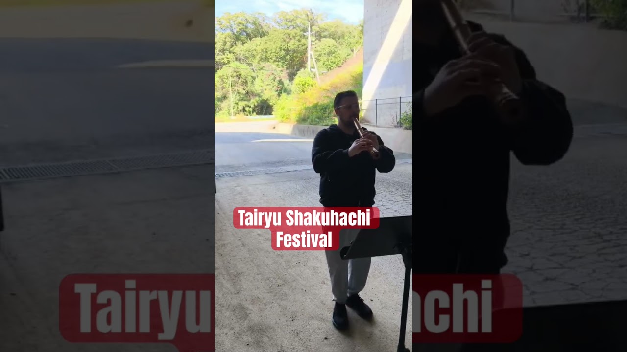 #shakuhachi #music and #fukuda #rando in the #reverb #tunnel