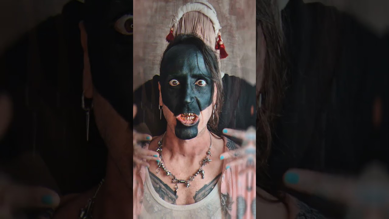 Ch*ke rmx extract 2 #makeup #darksynth #electronicmusic
