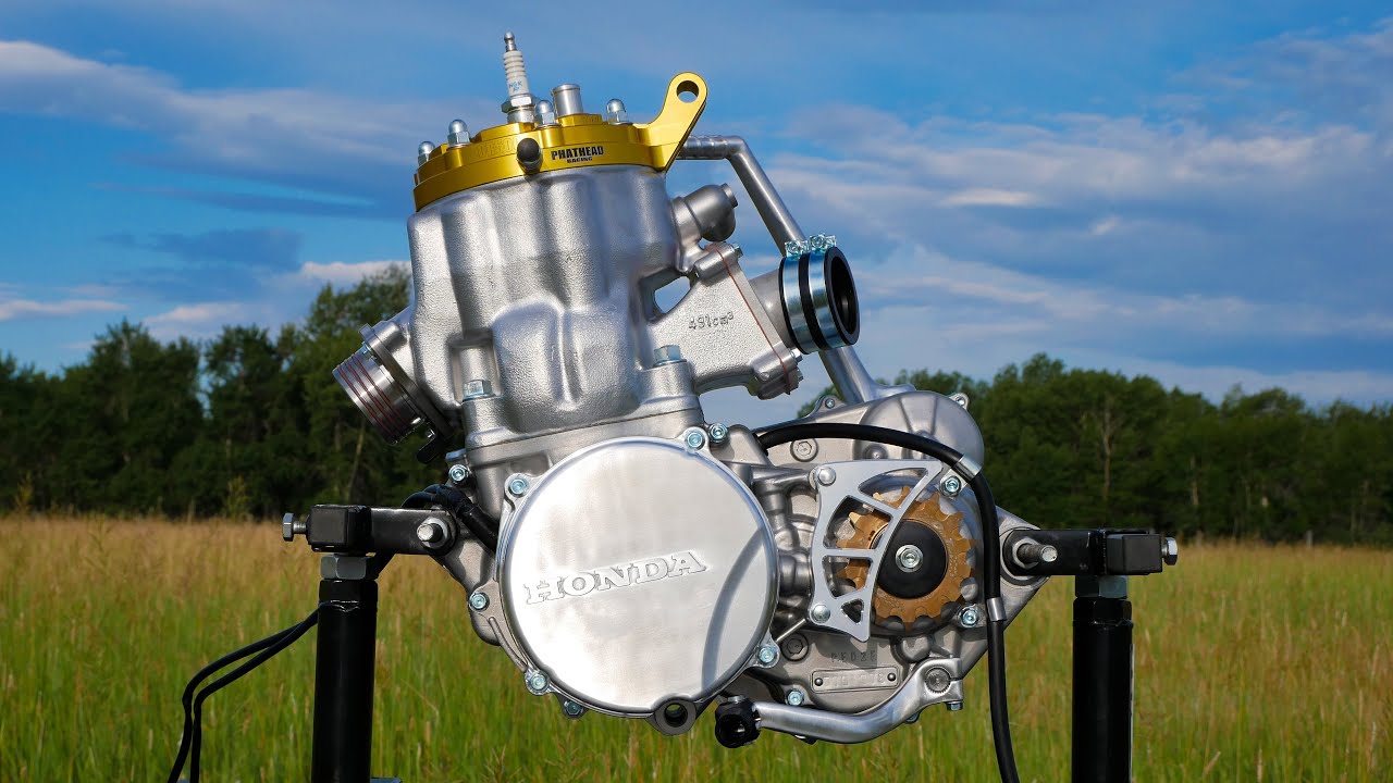 The Ultimate 1988 Honda CR500 2 Stroke Engine Build