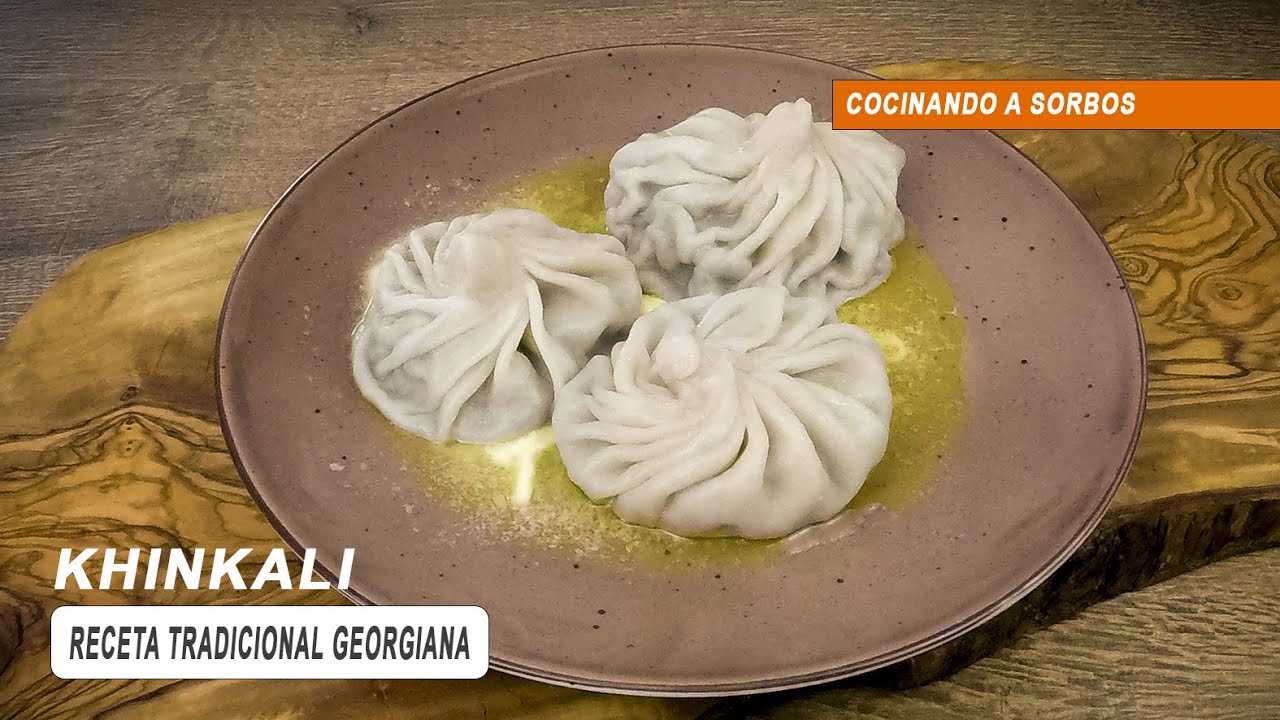 KHINKALI , el ravioli georgiano | la RECETA TRADICIONAL GEORGIANA famosa en todo el mundo
