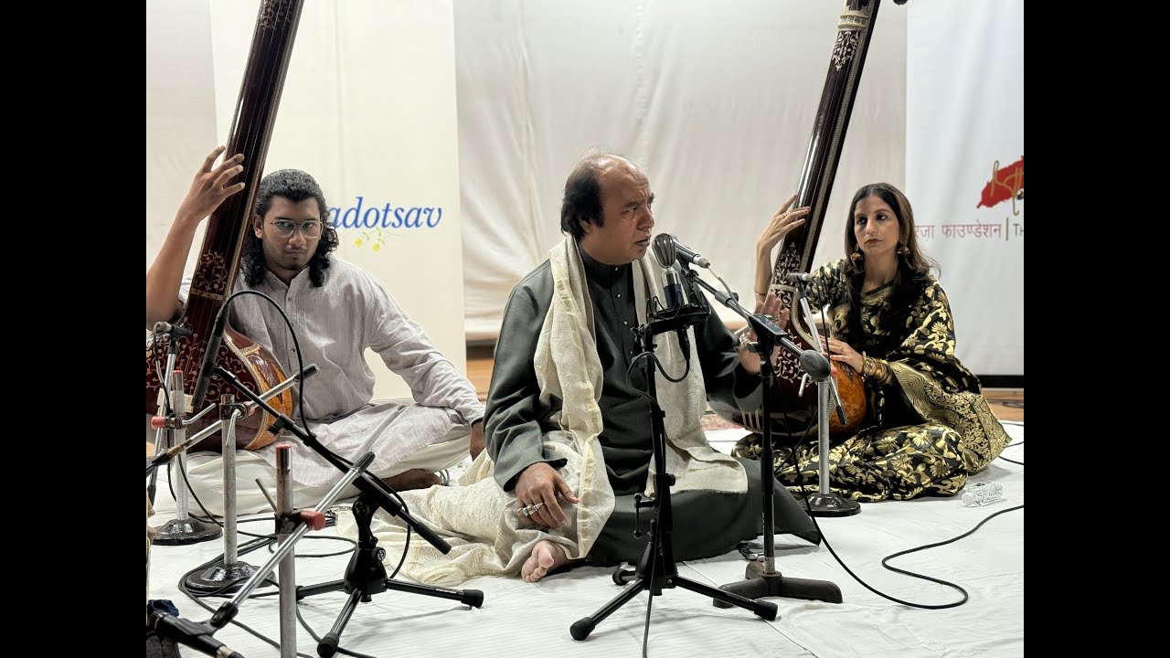 Ustad Wasifuddin Dagar, Raga Bageshree (Alap), Sharadotsav 2025, November 9, 2025, Vashi, Mumbai