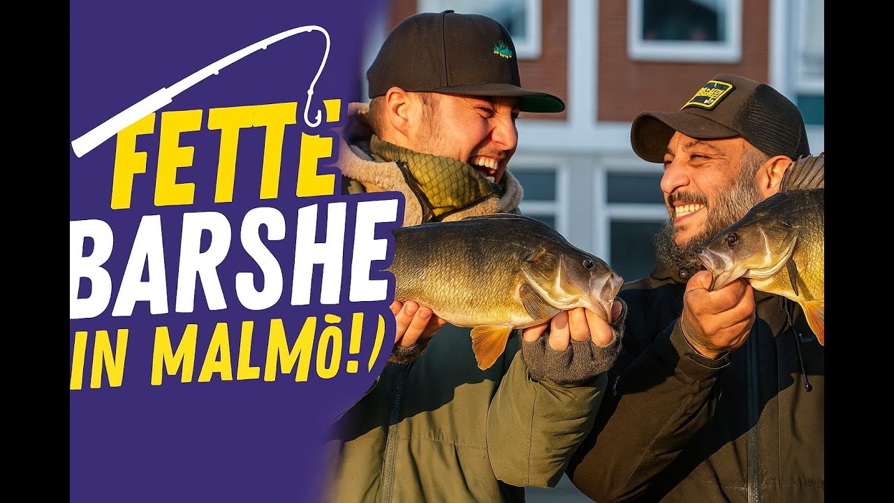 🔥 Riesenbarsche mitten in Malm&ouml;! Perch Patrol | Angeln in Schweden (Folge 2)