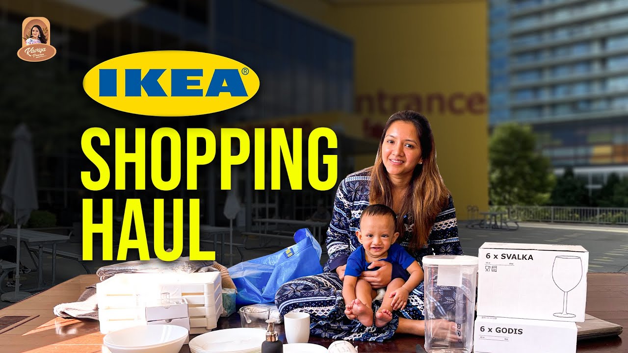 IKEA Canada Shopping Haul Vlog | Why I like Ikea | Kaviya Praveen
