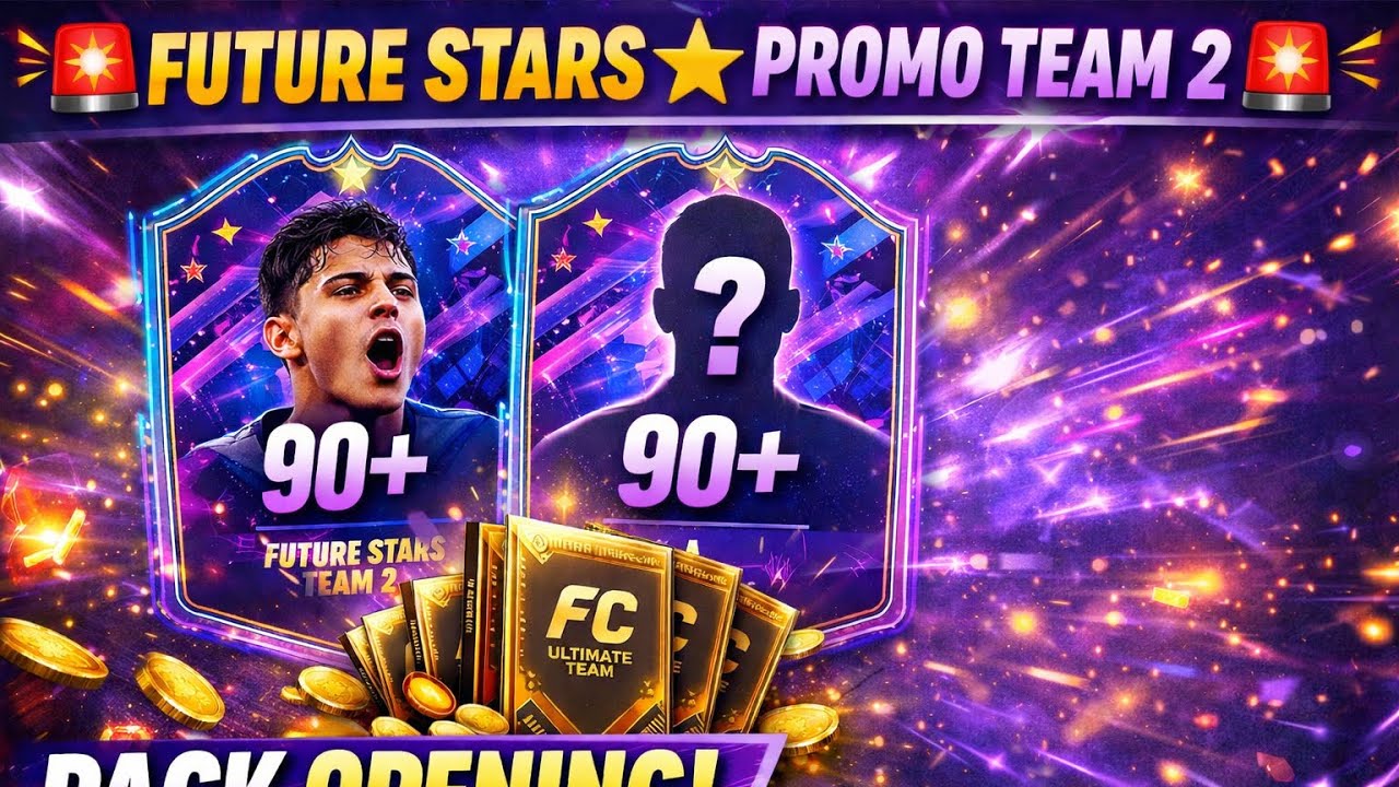 🚨FUTURE STARS ⭐️ PROMO TEAM 2 PACK OPENING 🚨 FC26 RTG #fc26 #futurestars 