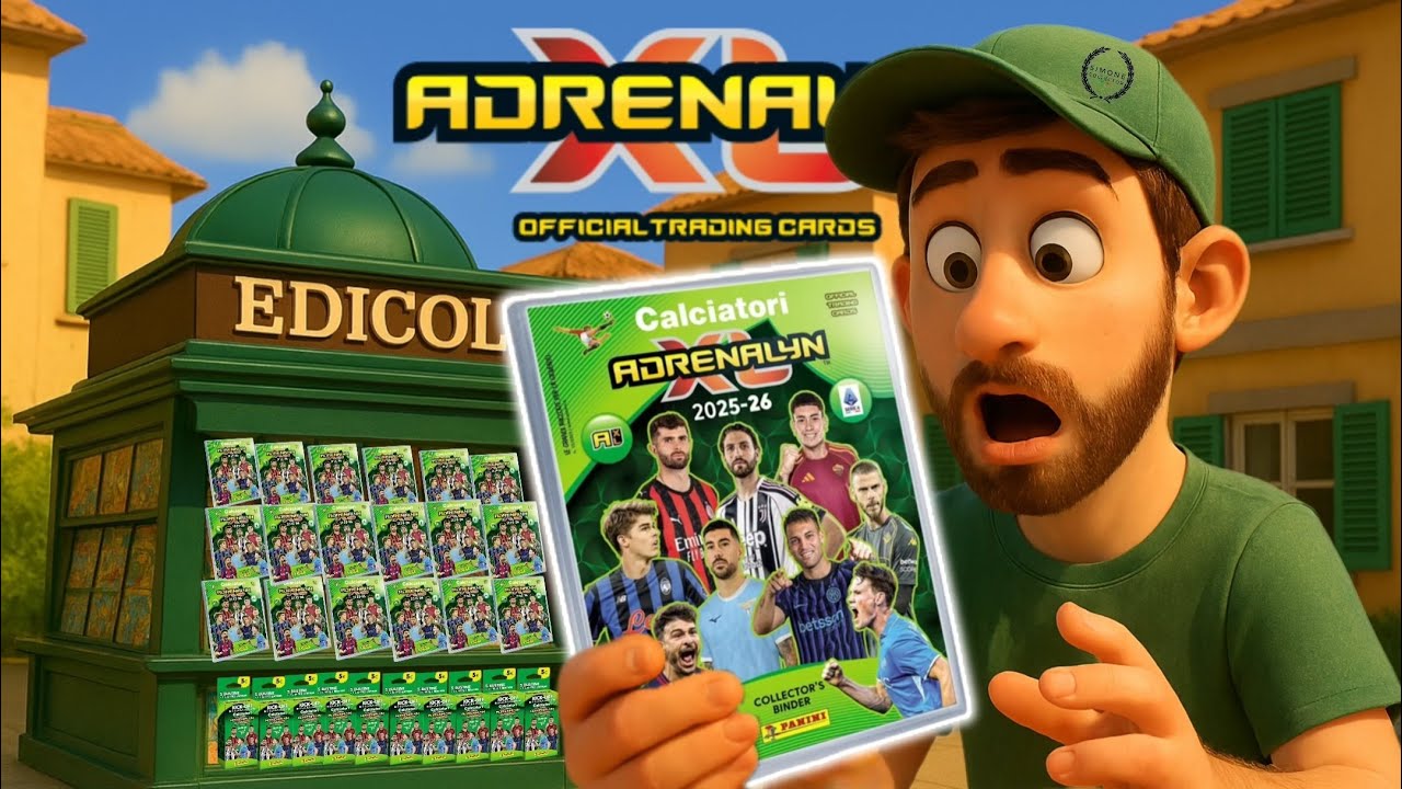 😱ADRENALYN XL 2025-26 IN EDICOLA ORA! DAY ONE!🔥 #adrenalyn 