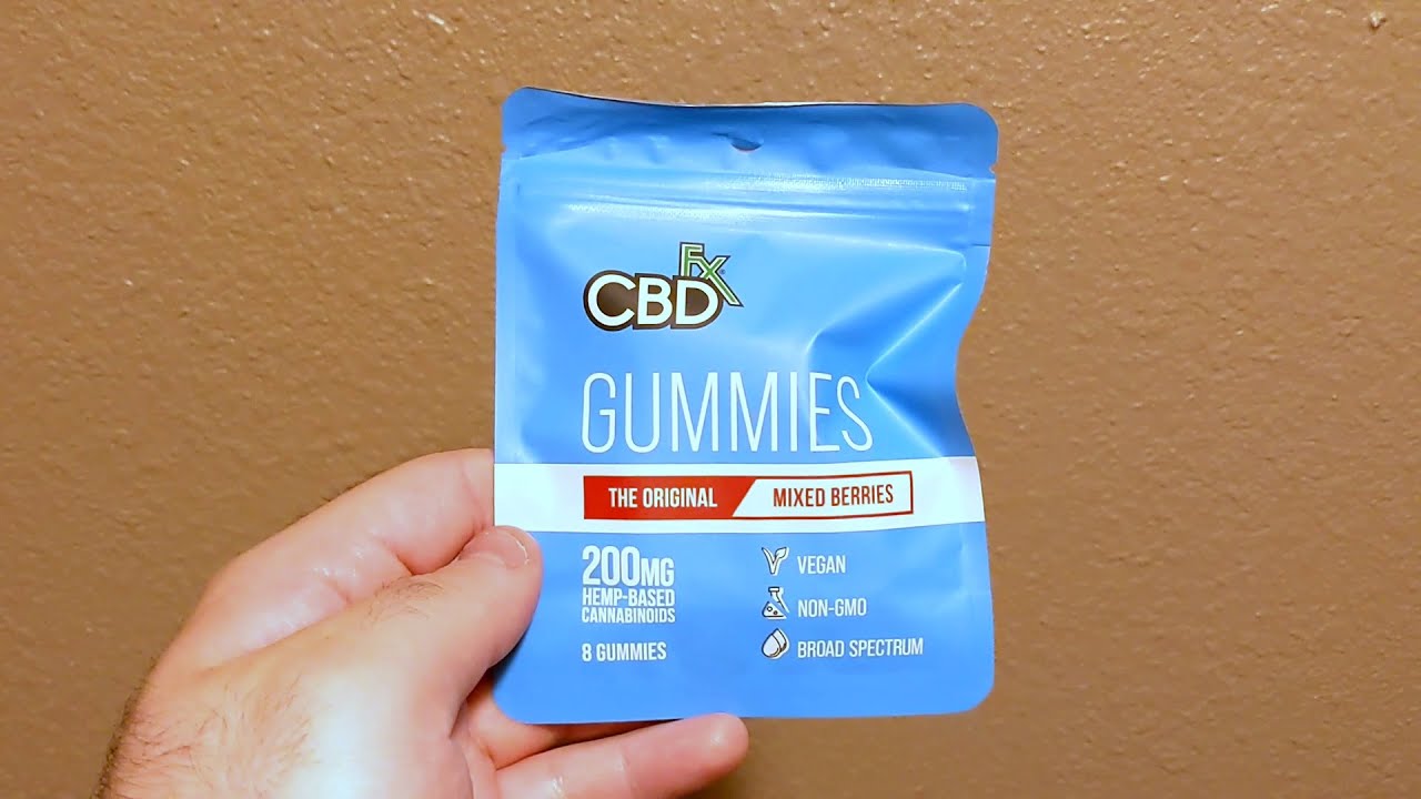 Mixed Berries CBDfx Gummies Review