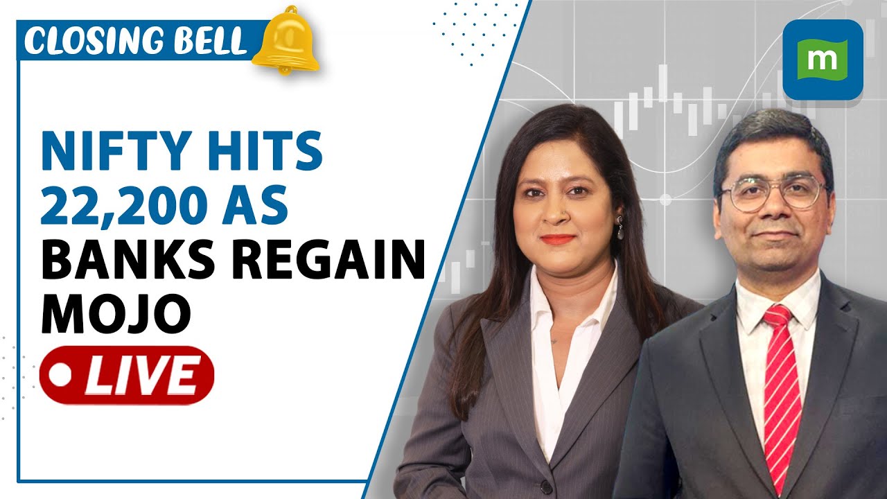 Live: Nifty Hits New High Of 22,200 As Banks Rally; HDFC Bank, Federal Bank In Focus| Closing Bell