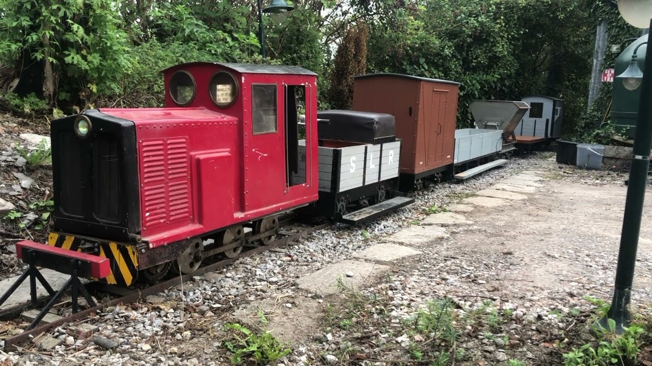 Clunky gets a spannering & Fretwork Rail out on track maintenance - 7 1/4 Narrow Gauge Railway